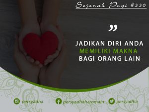 Persyadha Al Haromain | Tergantung Kita